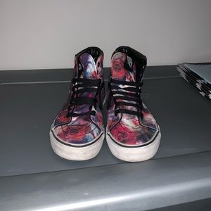 Floral vans